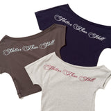 one shoulder pack set