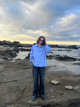 Seeksole wash straight denim