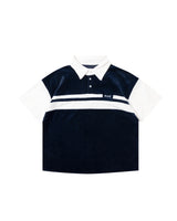 BU VELOUR POLO SHIRT