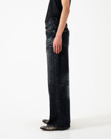 CRUSH FADE SIDE SEEM BOOTS CUT JEANS