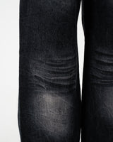 CRUSH FADE SIDE SEEM BOOTS CUT JEANS