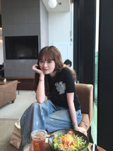 msb logo applique t-shirt