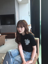 msb logo applique t-shirt