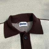 “ N”徽標軌道半開衫