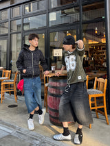 各種寬鬆牛仔短褲