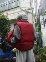 Ameba 로고 가역성 복어 조끼