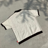 “ N”徽標軌道半開衫