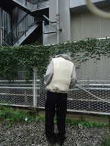 Ameba 로고 가역성 복어 조끼