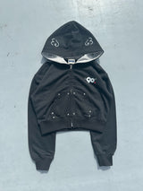 90 Logo Dot Zip 連帽外套