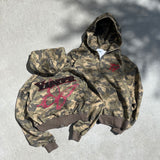 バタフライジップフーディー