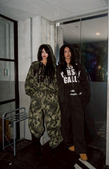 iconic logo print hoodie