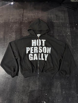 iconic logo print hoodie