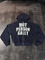 iconic logo print hoodie