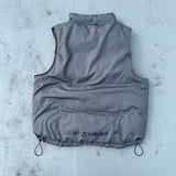 Ameba 로고 가역성 복어 조끼