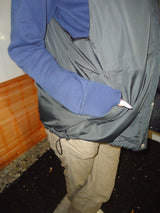 Ameba 로고 가역성 복어 조끼