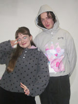 2-Way Reversible Dots Blouson