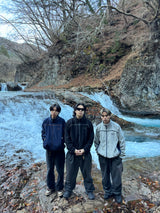 bicolor full zip fleece jacket