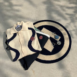 圓圈“ N”徽標地毯墊