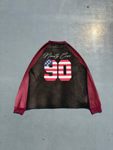 아메리칸 넘버링 써멀 L/S 티