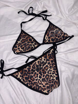 Rhinestone Animal Bikini Setup