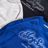 스프레이 로고 니트 (배송 예정 : 2024 Early)