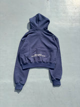 90 Logo Flower Zip Hoodie