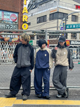 “ N”徽標技術尼龍軌道夾克