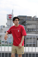 back print Baseball Tee