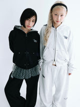 90 Logo Dot Zip 連帽外套