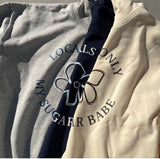 circle logo sweatshirt turtleneck