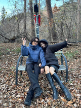 tech warm hood jacket