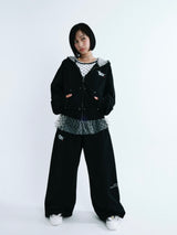 90 Logo Dot Zip 連帽外套