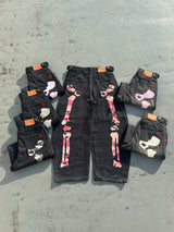 Bone Hand Denim pants