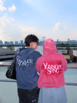 universal logo Premium crush EMB zip 连帽衫