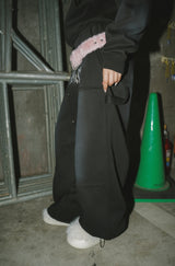 Tribal logo double knee sweat pants