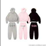 ×HELLO KITTY 90 Logo Fur Zip Hoodie