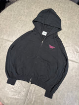 universal logo assortment random zip hoodie