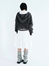 90 Logo Stripe 拉鍊連帽衫