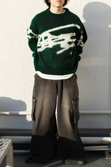 Genzai大徽標針織