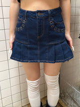 Short Pleated Skirt【9090 girl】