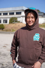 three line logo hoodie