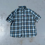 損壞原始Ombre S/S襯衫