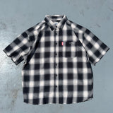 損壞原始Ombre S/S襯衫