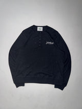 relaxy logo glitter 2pack henry neck L/S tee