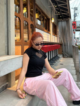 see through heart tee