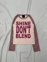 Glitter Gothic Raglan L/S Tee