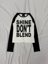 Glitter Gothic Raglan L/S Tee