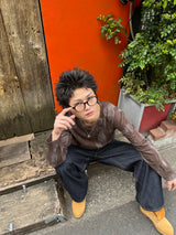 OE logo fade fit L/S tee