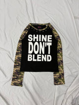 Glitter Gothic Raglan L/S Tee