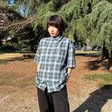 損壞原始Ombre S/S襯衫